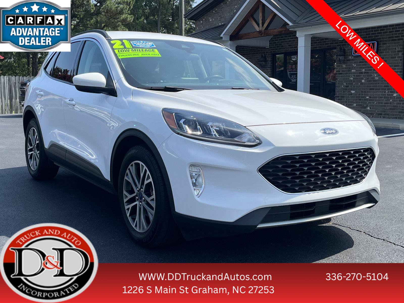 Used 2021 Ford Escape SEL w/ Technology Package
