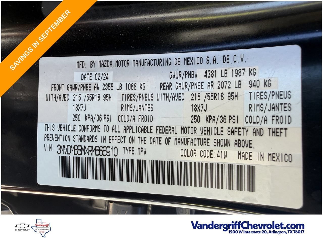 Used 2024 MAZDA CX-30 AWD 2.5 S w/ Select Sport Pkg image 26