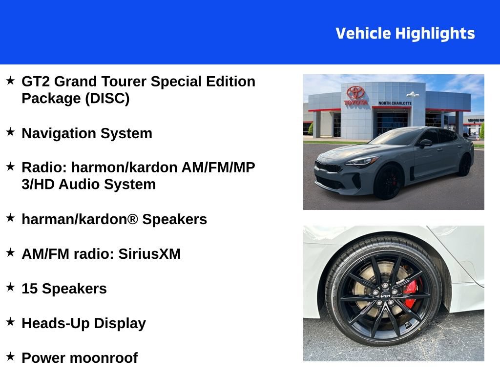 Used 2023 Kia Stinger GT2 AWD/4WD image 4