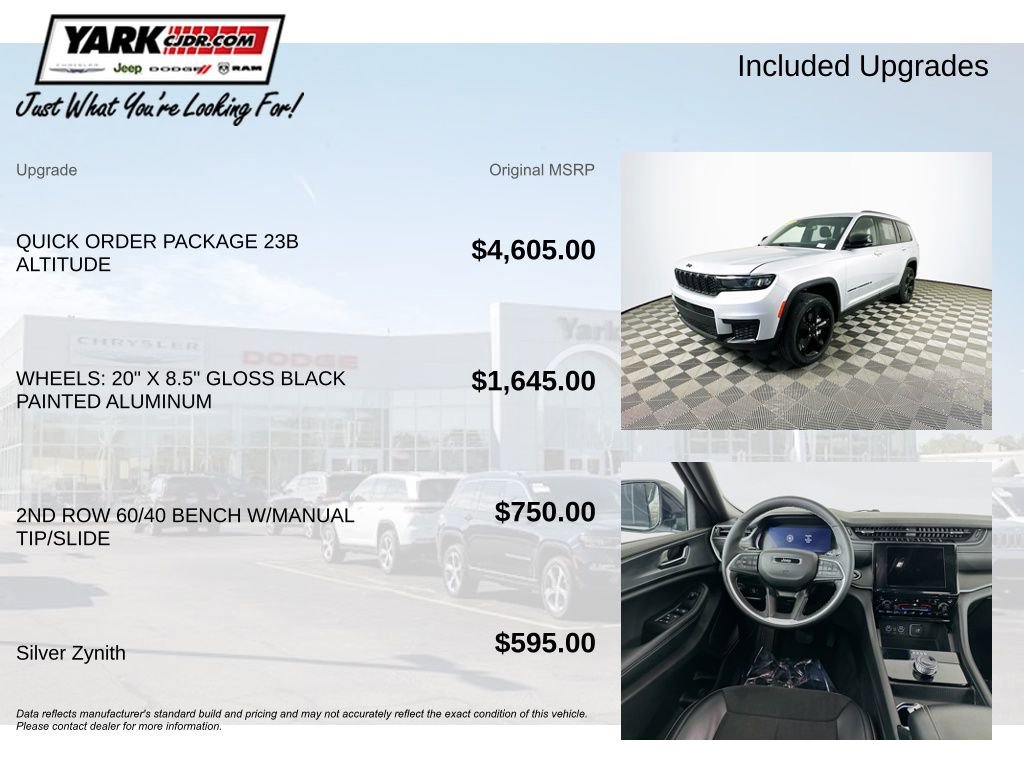 Certified 2024 Jeep Grand Cherokee L Laredo AWD/4WD image 5