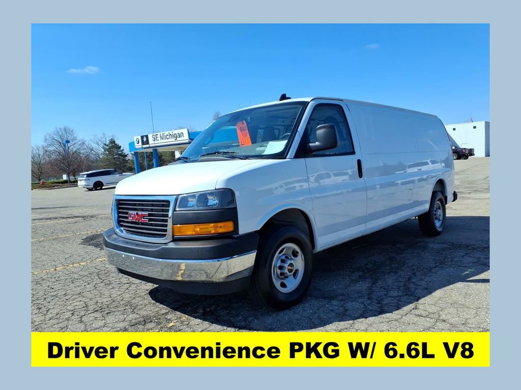 Certified 2025 GMC Savana 2500 Extended w/ Driver Convenience Package RWD image 1
