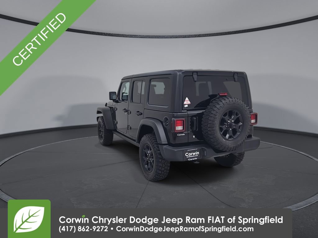 Certified 2022 Jeep Wrangler Unlimited Sport image 10