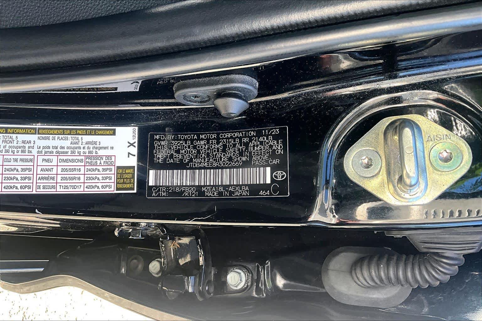 Used 2024 Toyota Corolla LE FWD image 68