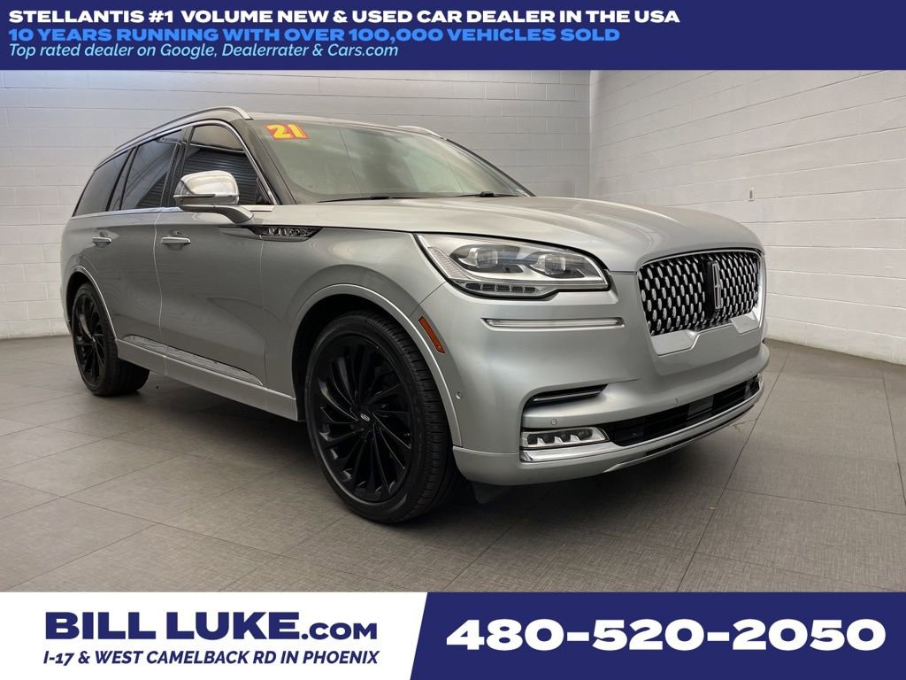 Used 2021 Lincoln Aviator Black Label w/ Dynamic Handling Package image 1