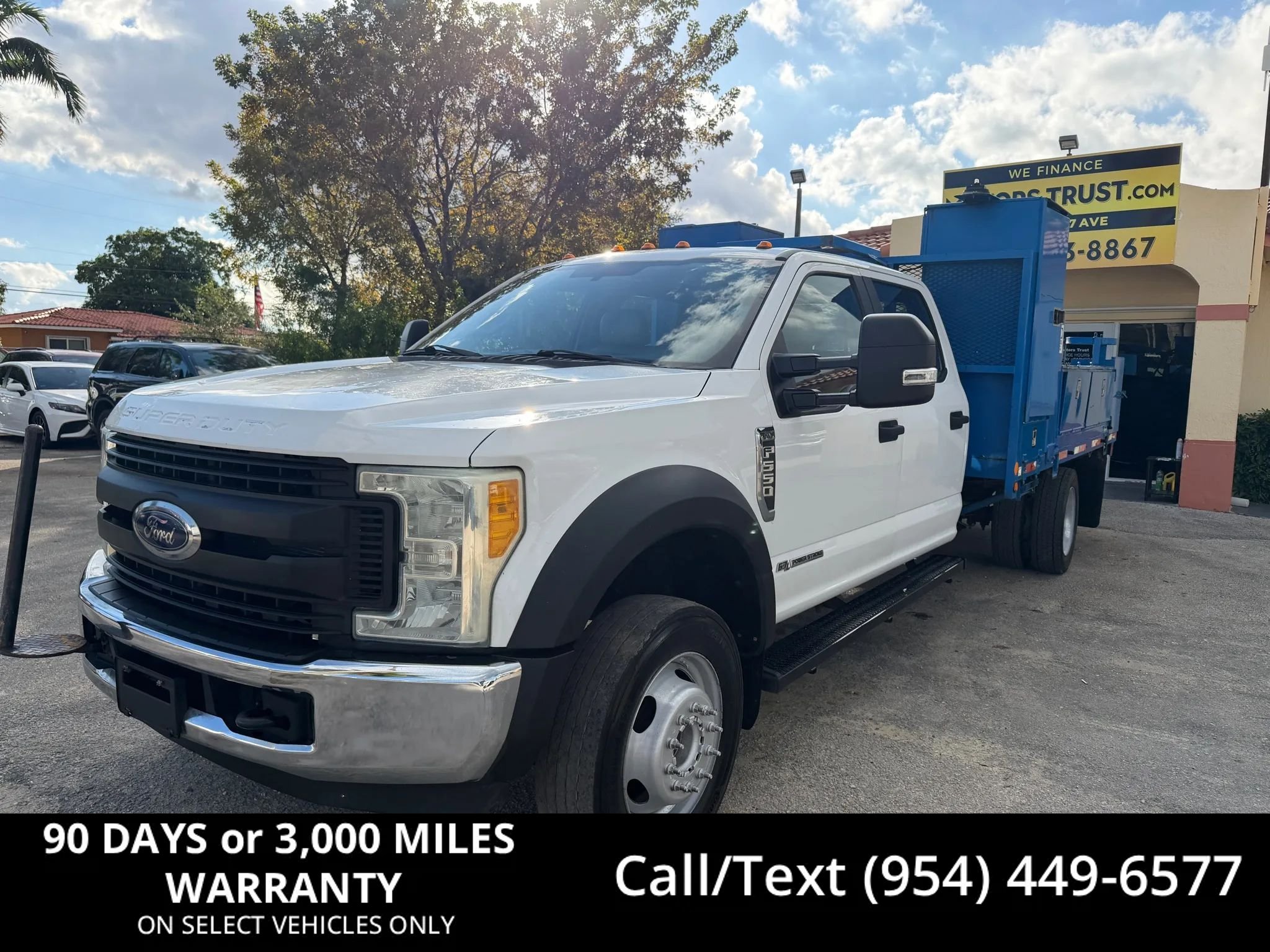 Used 2017 Ford F550 2WD Crew Cab Super Duty w/ Power Equipment Group