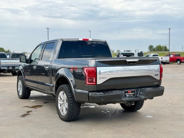 Used 2016 Ford F150 Platinum w/ Equipment Group 701A Luxury AWD/4WD image 3