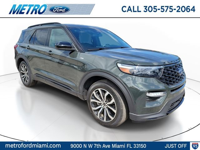 Certified 2024 Ford Explorer ST-Line w/ Class IV Trailer Tow Package RWD image 1