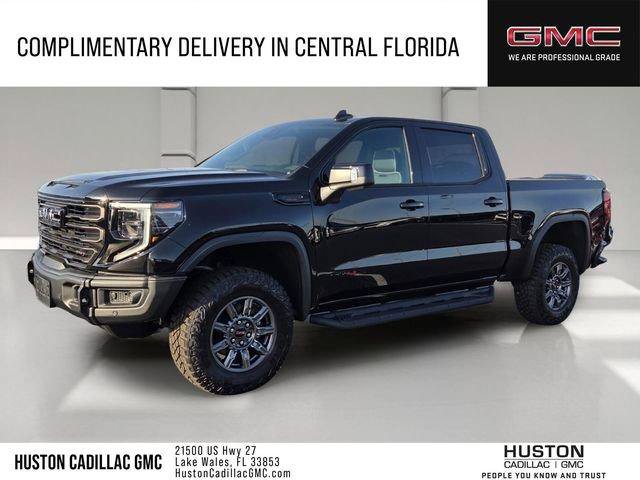New 2026 GMC Sierra 1500 AT4X w/ LPO, Black Badging Package