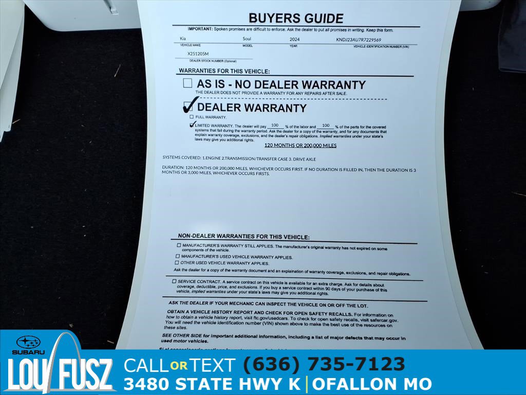 Used 2024 Kia Soul LX w/ Option Group 015 image 35