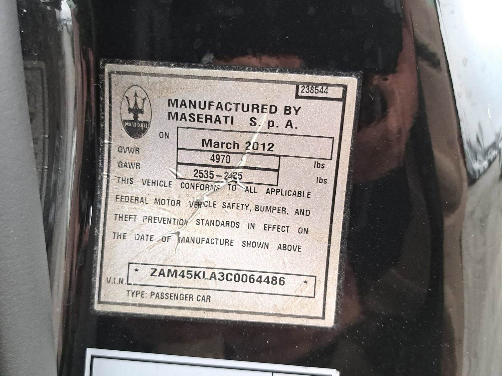 Used 2012 Maserati GranTurismo S image 11