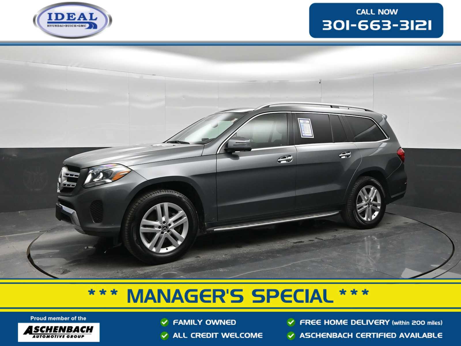 Used 2019 Mercedes-Benz GLS 450 4MATIC