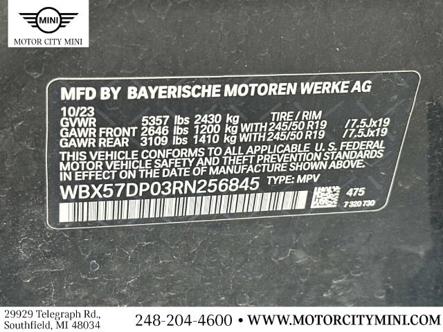 Used 2024 BMW X3 xDrive30i w/ Premium Package w/ZPA AWD/4WD image 21