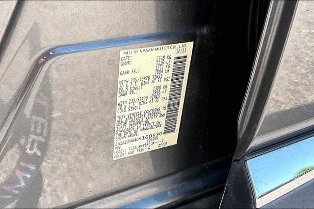 Used 2016 Nissan Murano Platinum FWD image 34