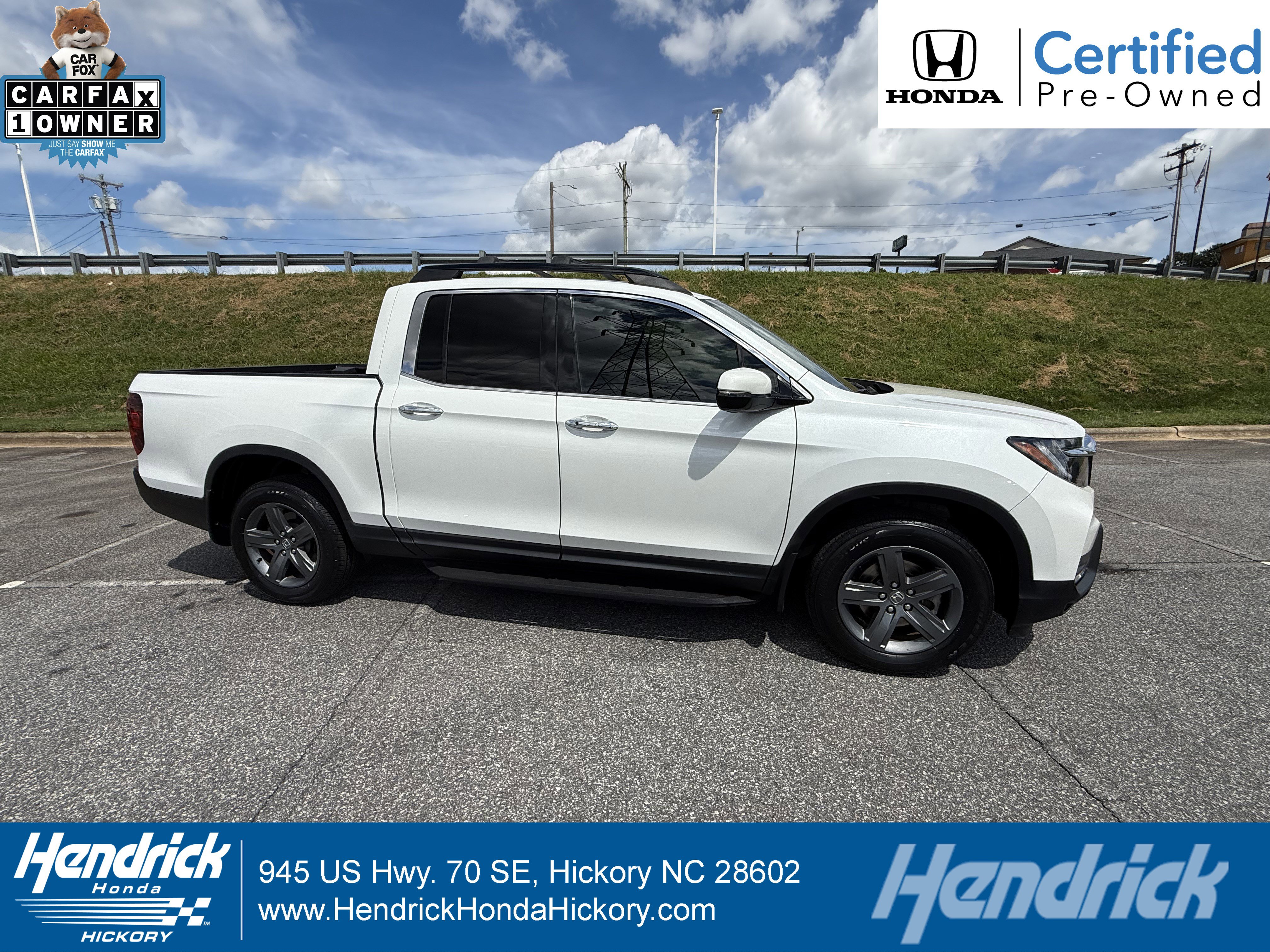 Certified 2021 Honda Ridgeline RTL-E
