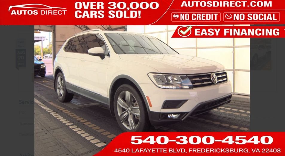 Used 2021 Volkswagen Tiguan SEL