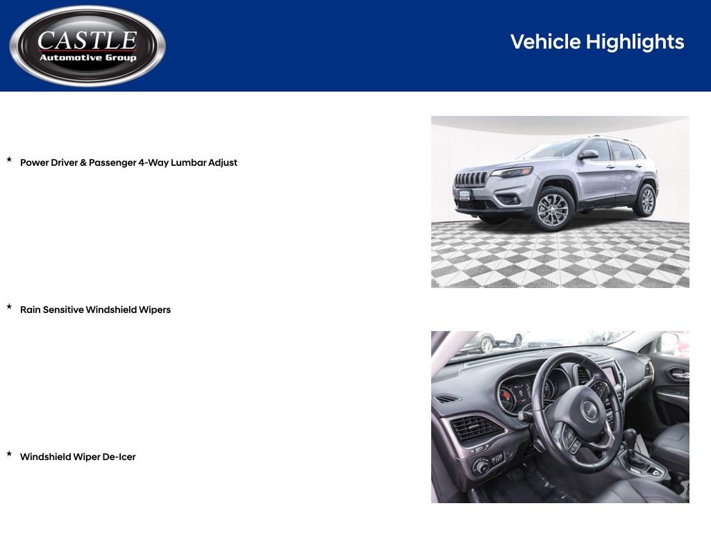 Used 2020 Jeep Cherokee Latitude Lux w/ Comfort/Convenience Group image 10