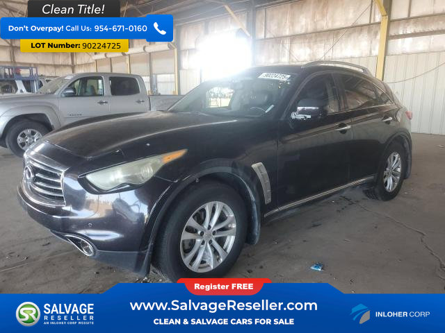 Used 2012 INFINITI FX35 AWD w/ Premium Pkg