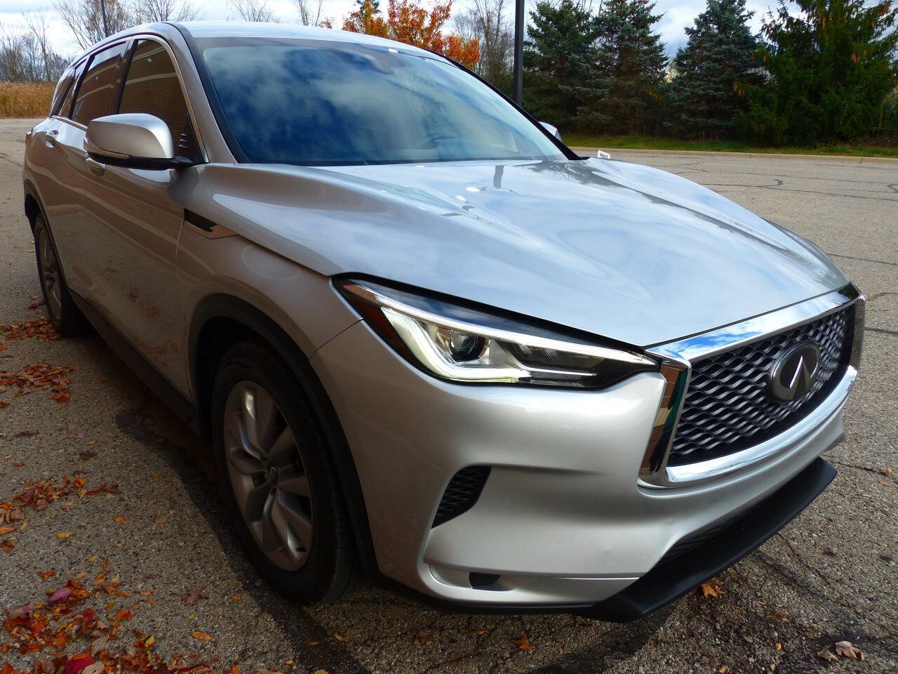 Used 2021 INFINITI QX50 Pure image 12