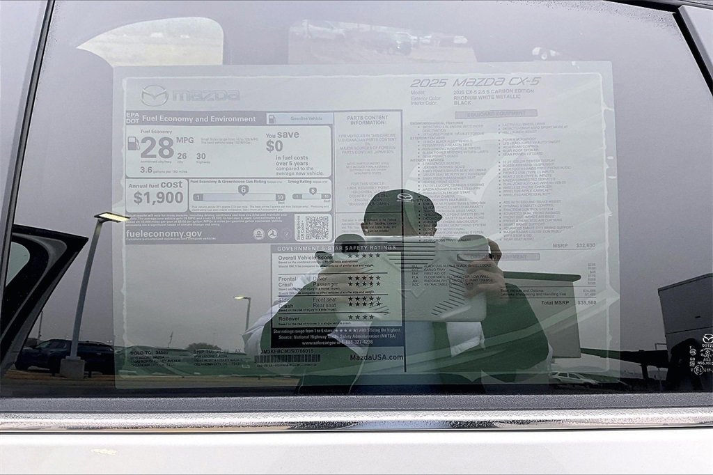 New 2025 MAZDA CX-5 Carbon Edition image 13