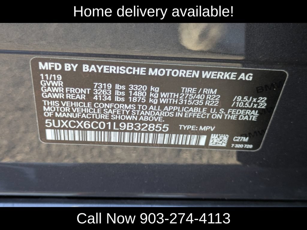 Used 2020 BMW X7 M50i w/ Executive Package AWD/4WD image 39