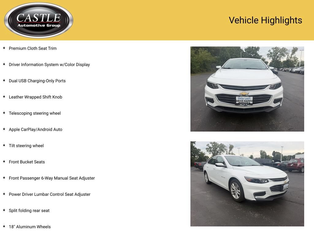 Used 2017 Chevrolet Malibu LT FWD image 7