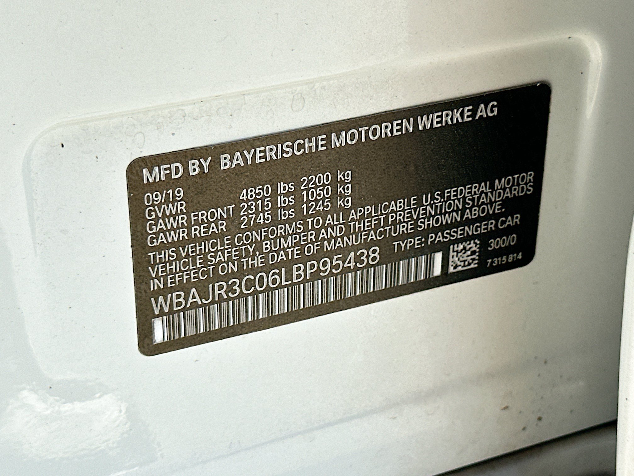 Used 2020 BMW 530i w/ Convenience Package RWD image 35