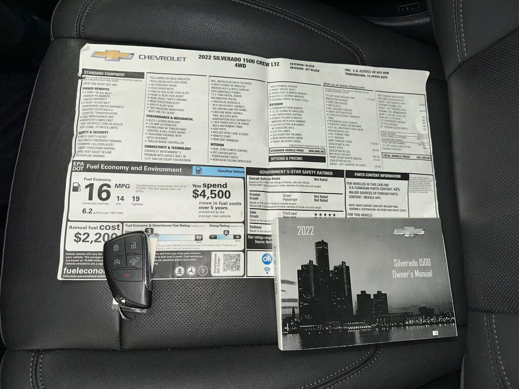 Certified 2022 Chevrolet Silverado 1500 LTZ image 18