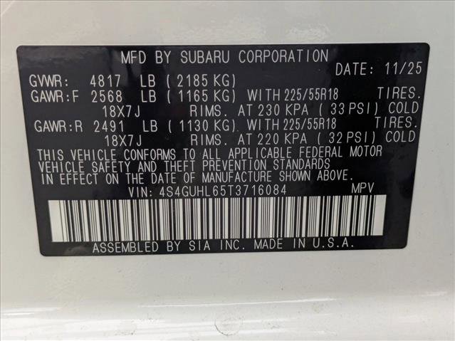 New 2026 Subaru Crosstrek 2.5i Limited w/ Crosstrek Mirror Package image 18