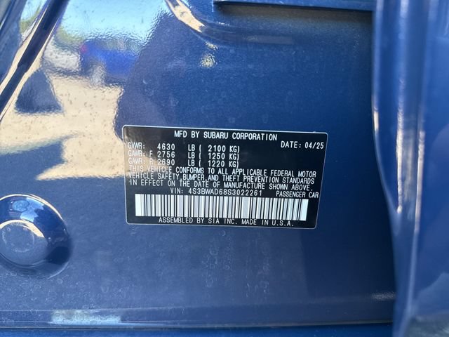 Used 2025 Subaru Legacy Premium AWD/4WD image 16