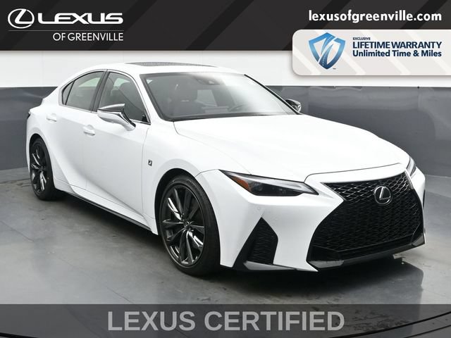 Certified 2024 Lexus IS 350 F Sport w/ Navigation Package RWD image 2