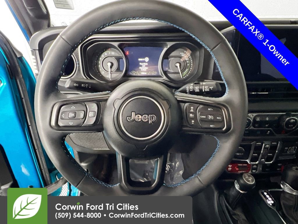 Used 2024 Jeep Wrangler Unlimited Rubicon 4xe w/ Technology Group image 8