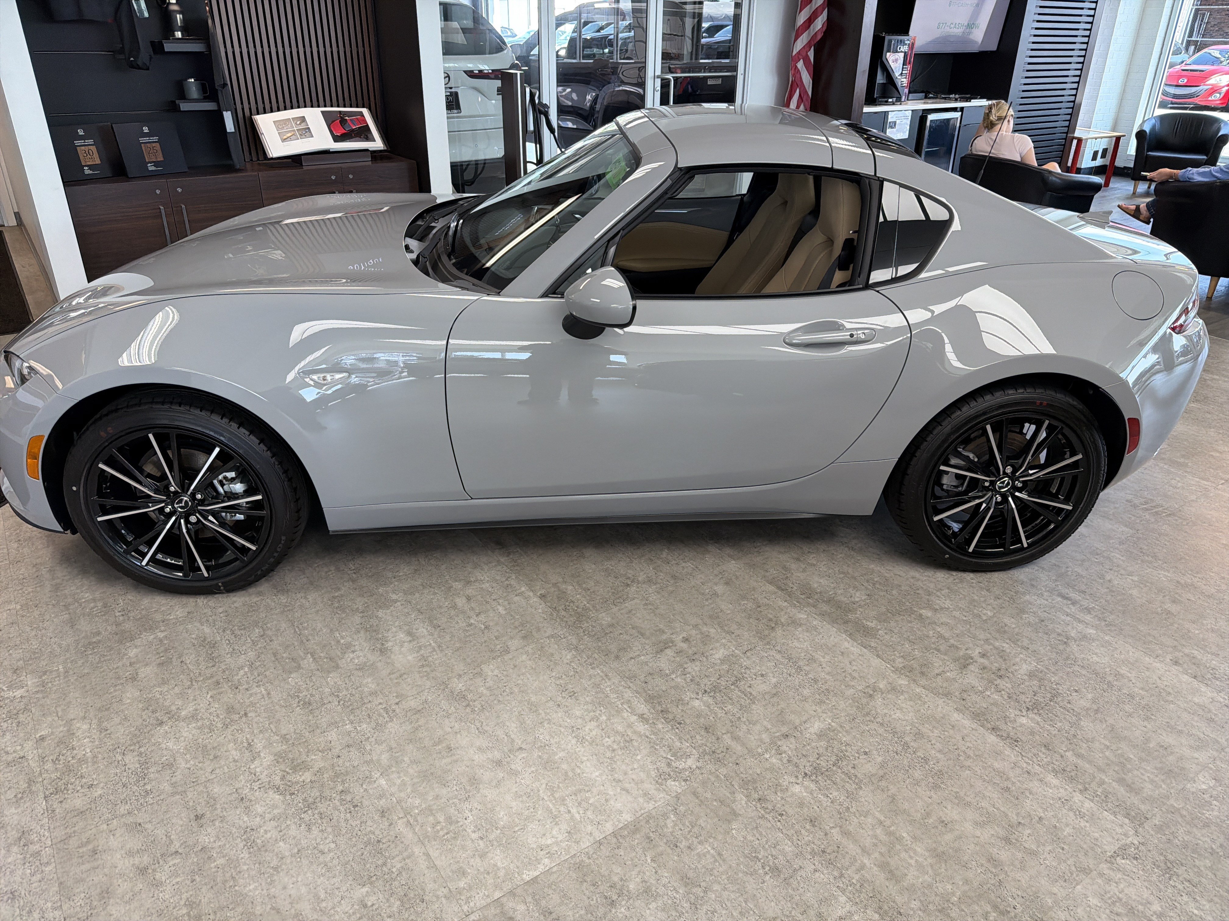 New 2026 MAZDA MX-5 Miata RF Grand Touring w/ Weather Package RWD image 8