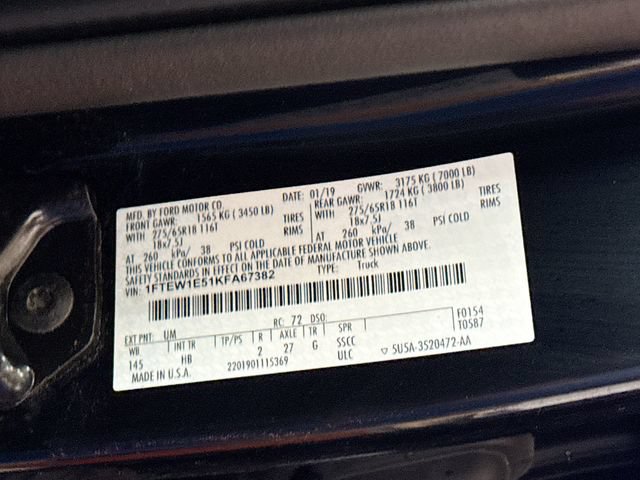 Used 2019 Ford F150 Lariat AWD/4WD image 32