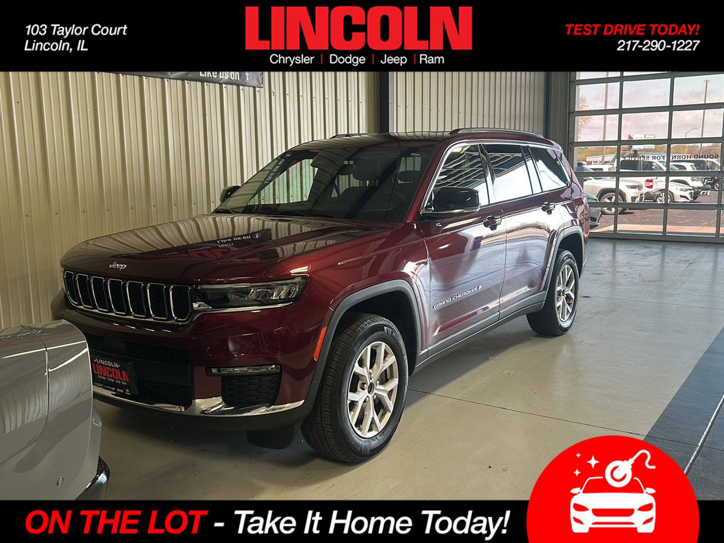 Used 2022 Jeep Grand Cherokee L Limited AWD/4WD image 1