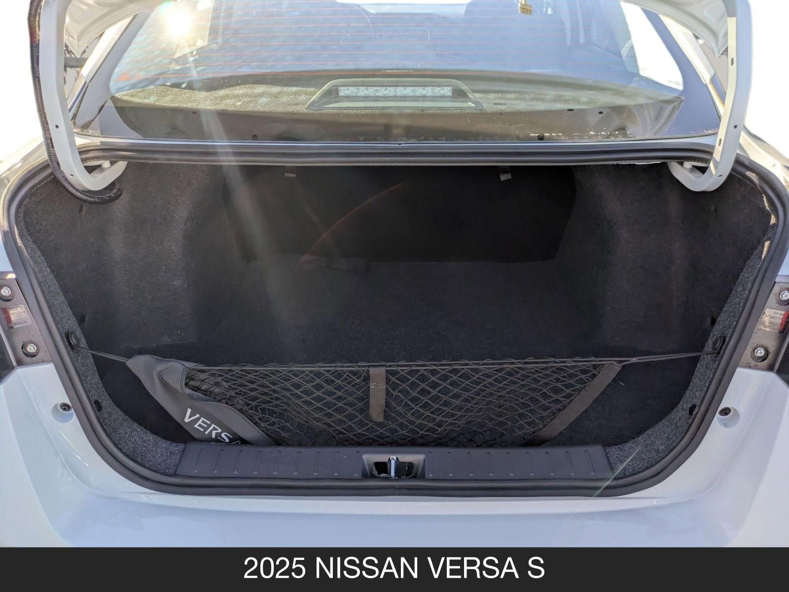 Certified 2025 Nissan Versa S w/ Trunk Package image 20