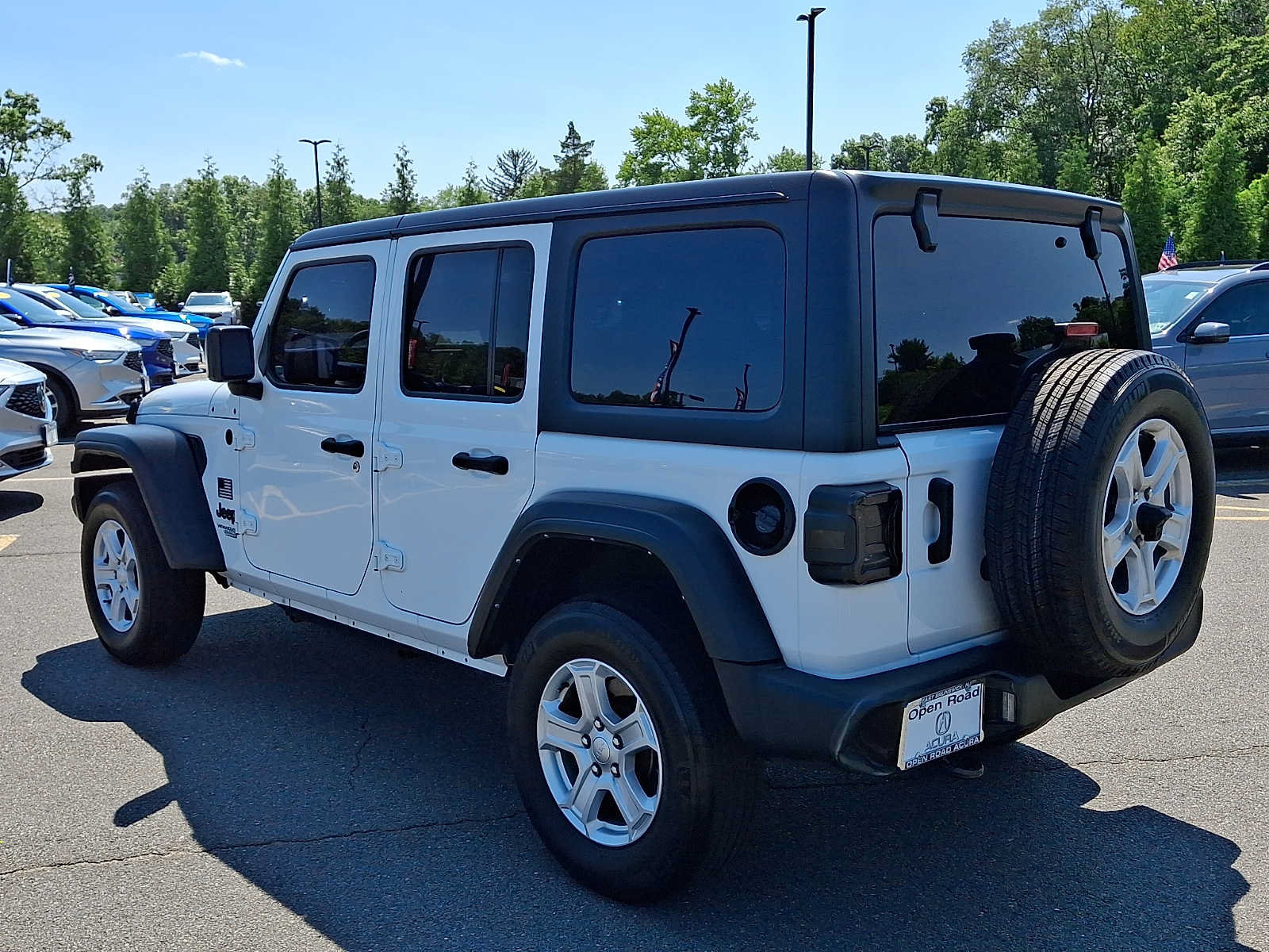 Used 2021 Jeep Wrangler Unlimited Sport AWD/4WD image 4