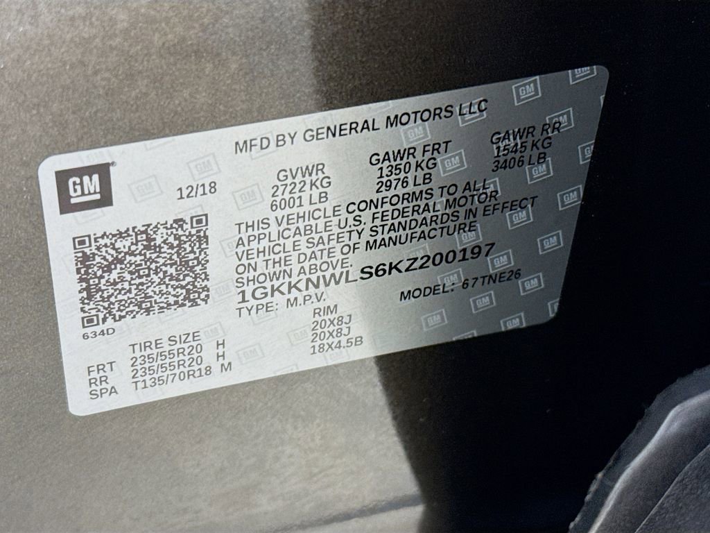 Used 2019 GMC Acadia SLT w/ LPO, Floor Liner Package AWD/4WD image 37