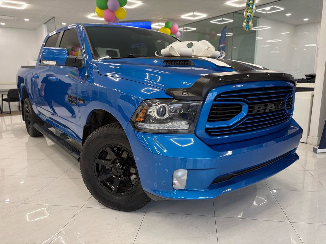 Used 2018 RAM 1500 Sport w/ Hydro Blue Sport Package image 3
