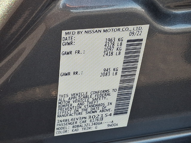 Used 2023 Nissan Altima 2.5 SL FWD image 29
