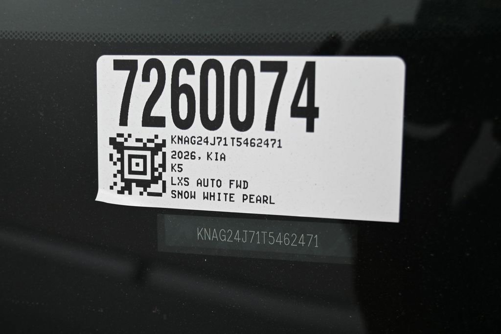 New 2026 Kia K5 LXS FWD image 13