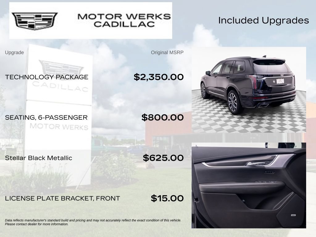 Certified 2024 Cadillac XT6 Sport w/ Technology Package AWD/4WD image 4
