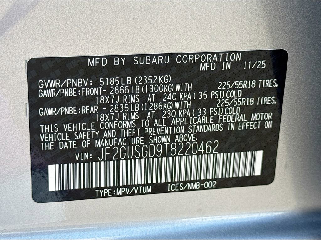 New 2026 Subaru Crosstrek 2.5i Sport image 40