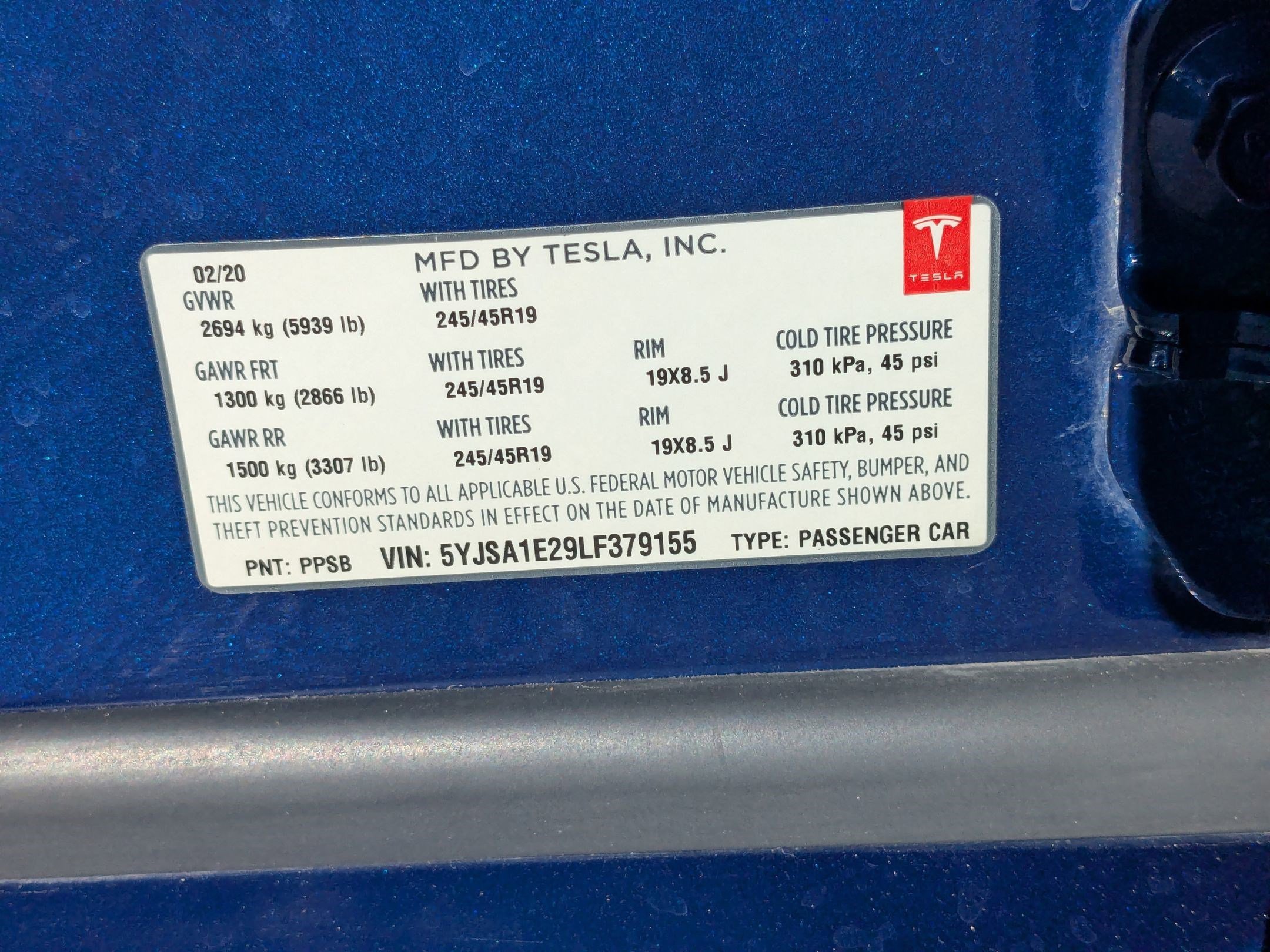 Used 2020 Tesla Model S Long Range Plus image 33