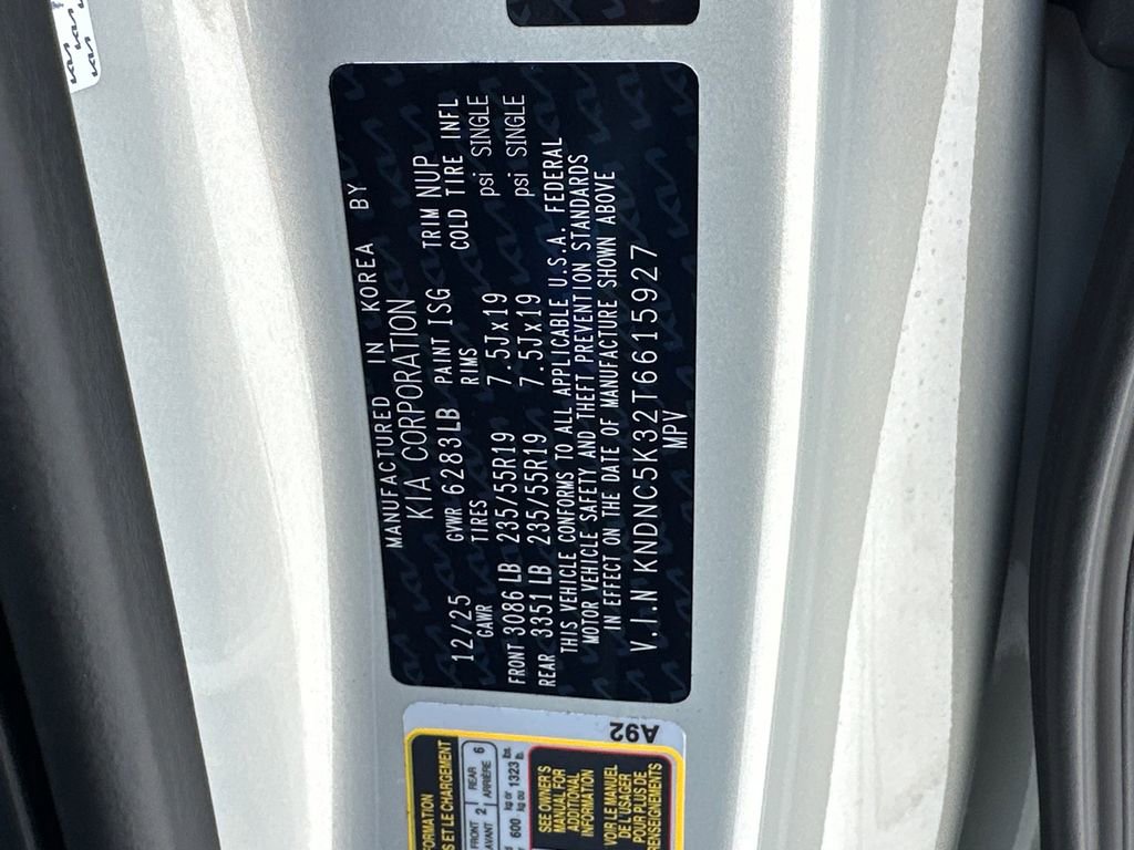 New 2026 Kia Carnival EX image 29