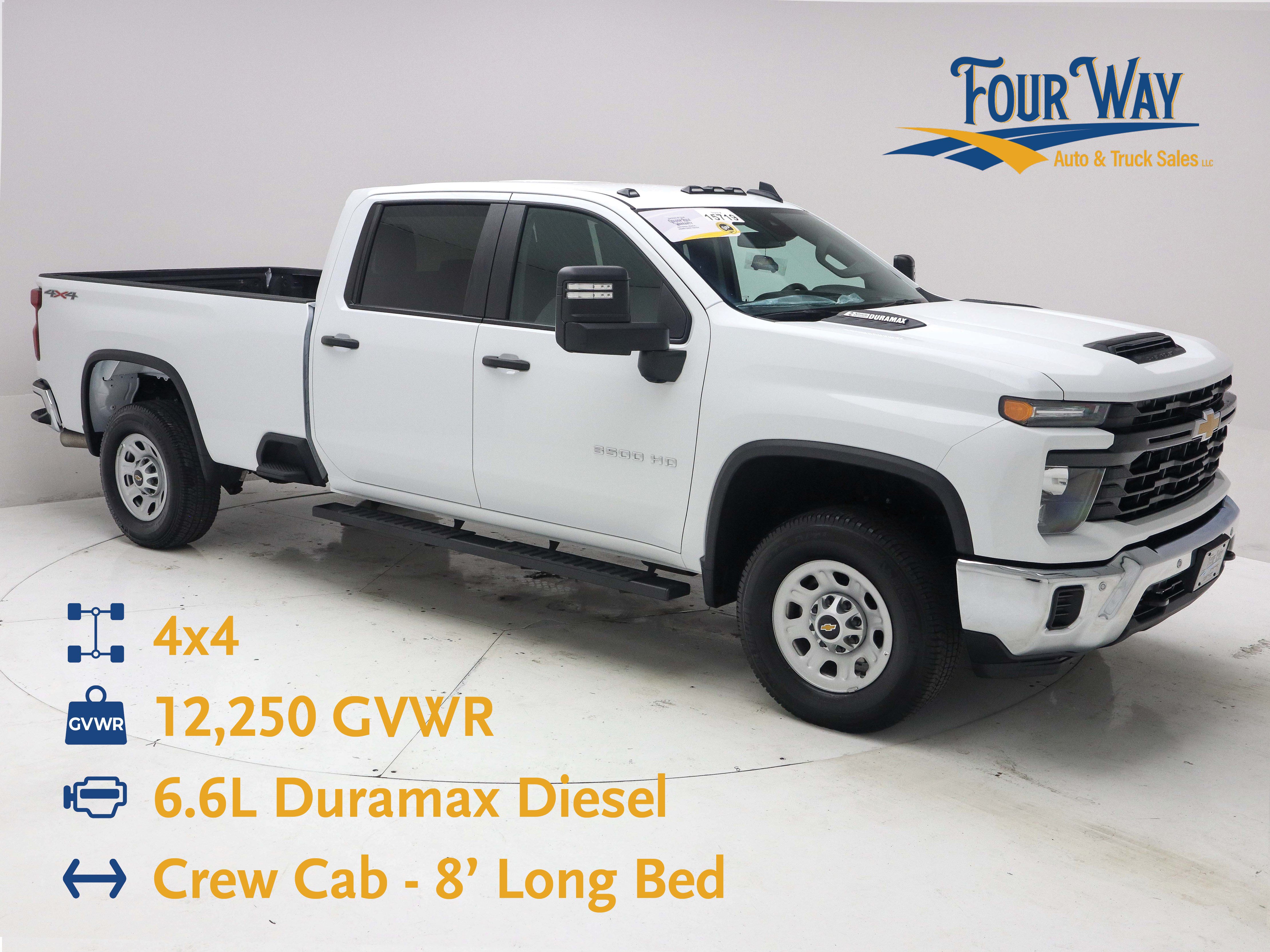 Used 2026 Chevrolet Silverado 3500 W/T AWD/4WD image 1