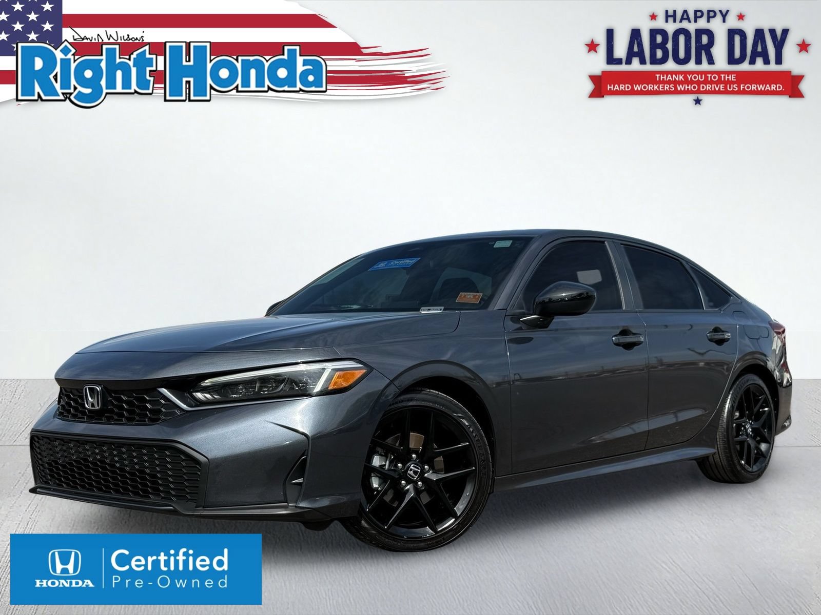 Certified 2025 Honda Civic Sport image 1