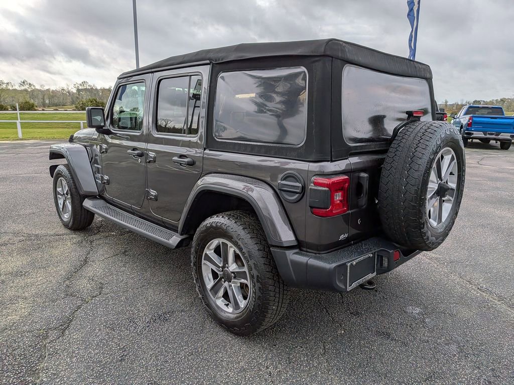 Used 2020 Jeep Wrangler Unlimited Sahara w/ Safety Group AWD/4WD image 8