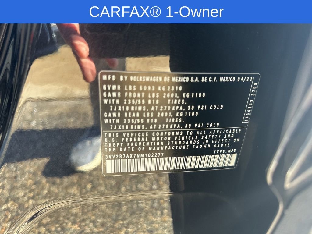 Used 2022 Volkswagen Tiguan SE image 31