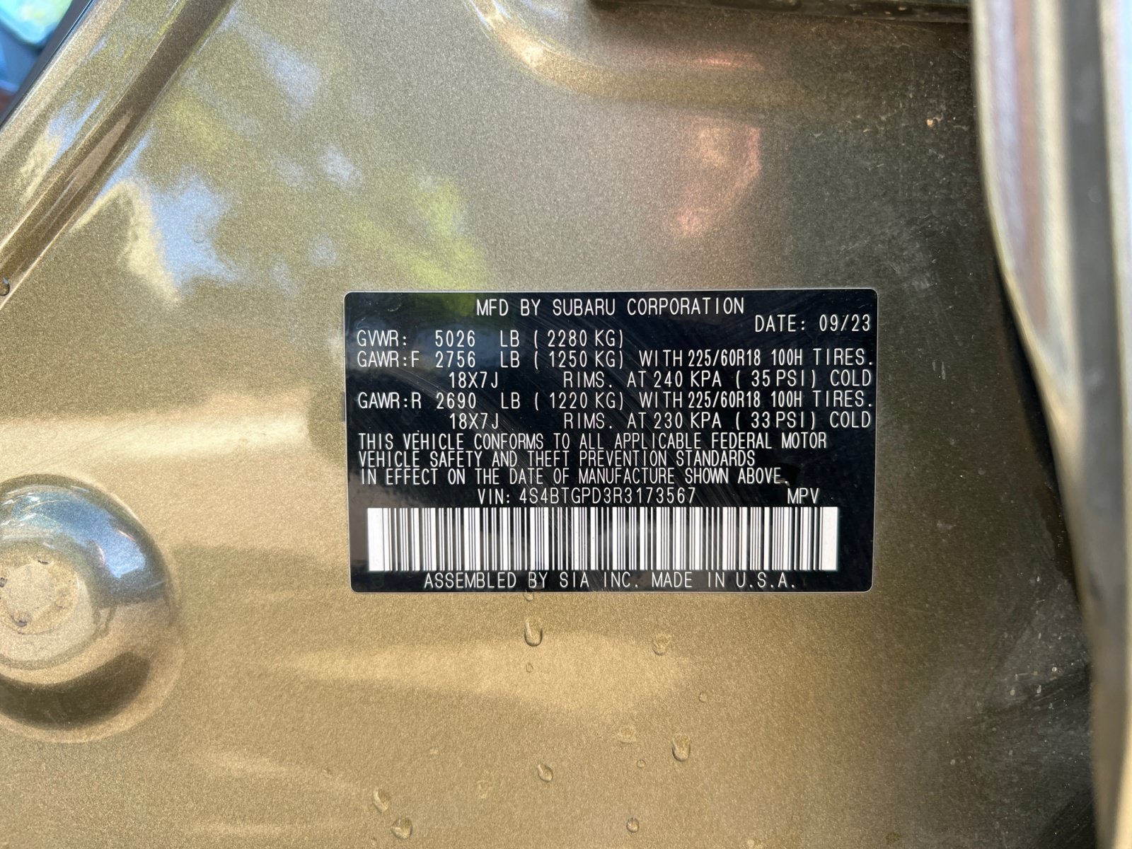 Used 2024 Subaru Outback Touring XT AWD/4WD image 23
