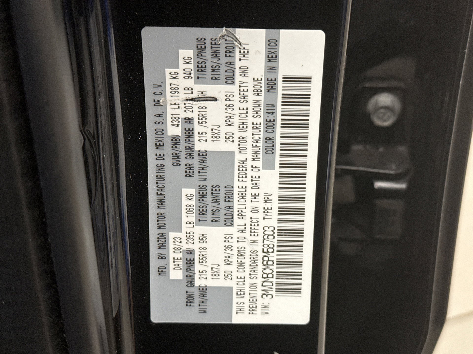 Used 2023 MAZDA CX-30 AWD 2.5 S w/ Preferred Package image 23